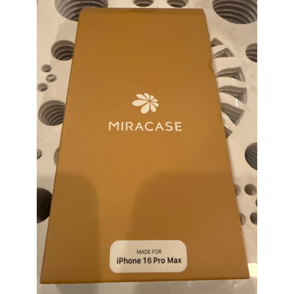 Miracase Magnetic Case iPhone 16 Pro Max Wine Red Screen Protector X004CI6MIB
